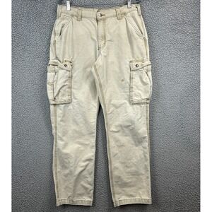 Carhartt 100272 Rugged Relaxed Fit Cargo Pants 34x34 Thrashed Heavy Baggy Grunge